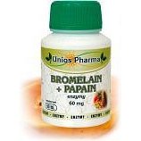 Uniospharma Bromelain+Papaya 60mg tbl.90