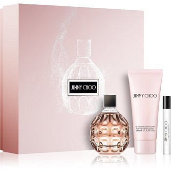 Jimmy Choo For Women dárková sada IX. parfémovaná voda 100 ml + 7,5 ml + tělové mléko 100 ml