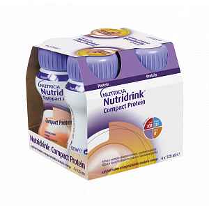 Nutridrink Compact Protein broskev a mango 4x125 ml