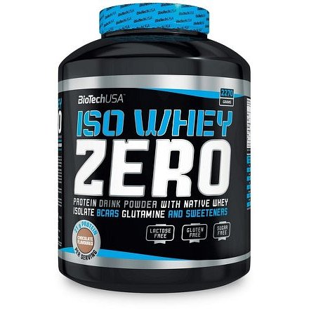 BiotechUSA IsoWhey Zero LACTOSE FREE!!! 2270g Cookies & Cream