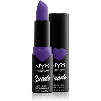 NYX Professional Makeup Suede Matte  Lipstick matná rtěnka odstín 16 Cyberpop 3,5 g