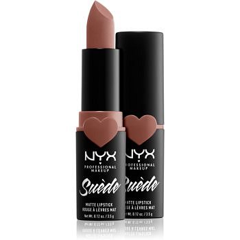 NYX Professional Makeup Suede Matte  Lipstick matná rtěnka odstín 02 Dainty Daze 3,5 g