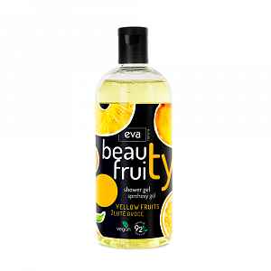 Eva Natura Beauty Fruity Sprchový gel Yellow 400 ml