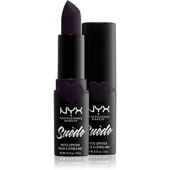 NYX Professional Makeup Suede Matte  Lipstick matná rtěnka odstín 18 Doom 3,5 g