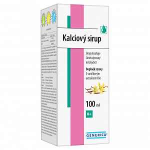 Kalciový sirup Generica 100 ml