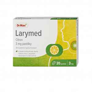 Dr. Max Larymed Citron 3 mg 20 pastilek