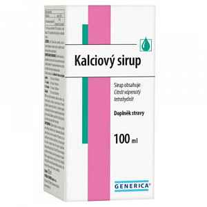 Kalciový sirup Generica 100 ml