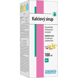 Kalciový sirup Generica 100 ml