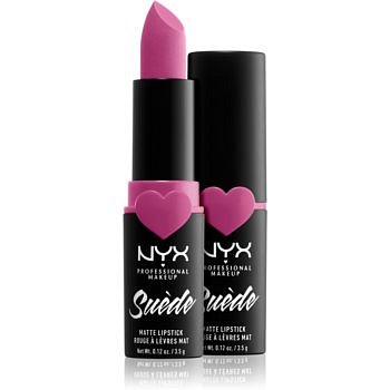 NYX Professional Makeup Suede Matte  Lipstick matná rtěnka odstín 13 Electroshock 3,5 g