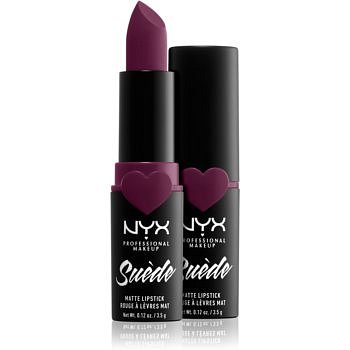 NYX Professional Makeup Suede Matte  Lipstick matná rtěnka odstín 10 Girl, Bye 3,5 g