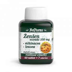 MedPharma Žen-šen+echinacea+leuzea orální tobolky 67