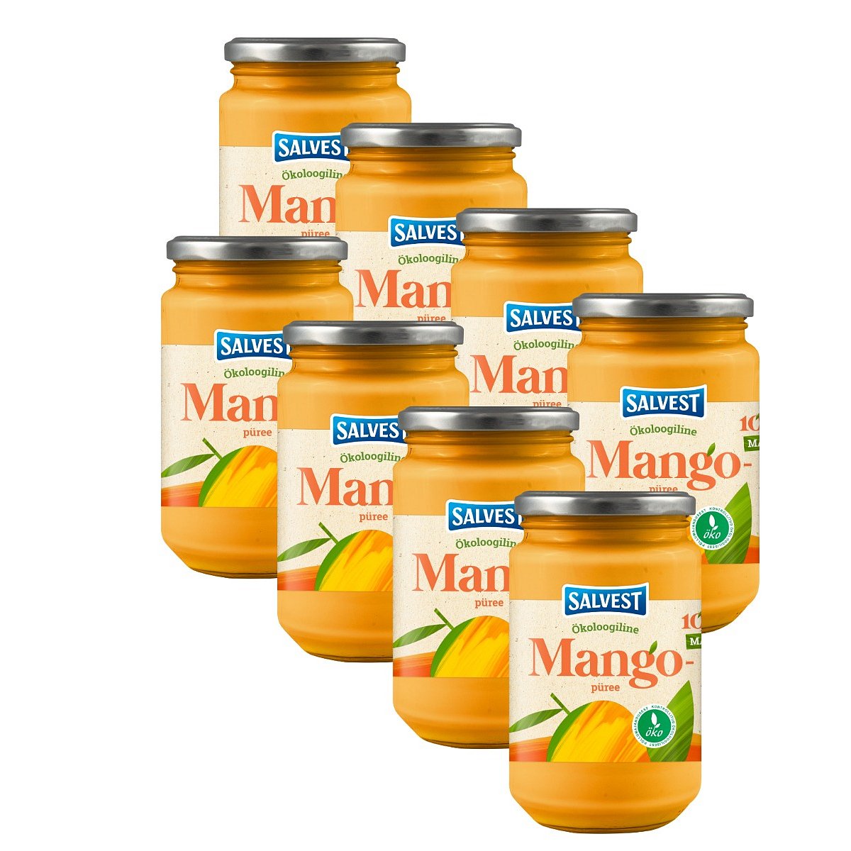 SALVEST Family BIO Mango 100% 8x450 g