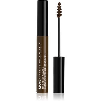 NYX Professional Makeup Tinted Brow Mascara řasenka na obočí odstín 04 Espresso 6,5 ml