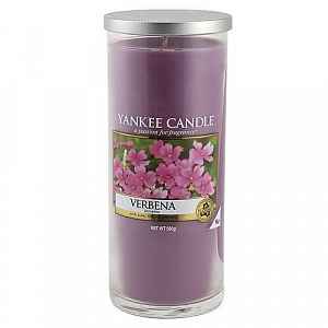 Yankee Candle Aromatická svíčka ve skleněném válci Verbena  566 g