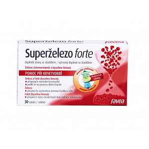 Superželezo forte 30 tablet