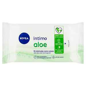 Ubrousky pro intimní hygienu Intimo Aloe (Intimate Care Wipes) 15 ks