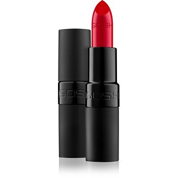 Gosh Velvet Touch dlouhotrvající rtěnka s matným efektem odstín 005 Classic Red 4 g