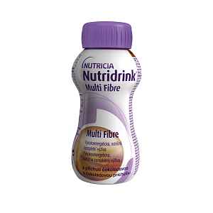 Nutridrink Multi Fibre čokoláda 200 ml