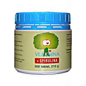 Vláknina+Spirulina tablety 300 Bolid