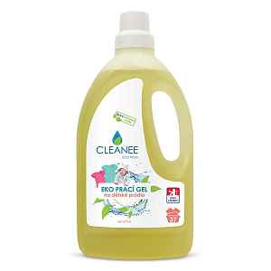 CLEANEE ECO Wash Prací gel na dětské prádlo 1,5 l