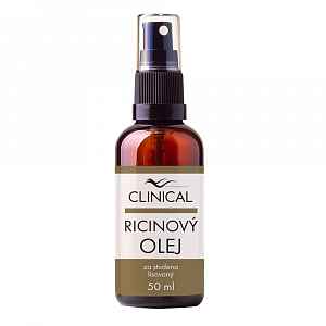 Clinical Ricinový olej za studena lisovaný 50 ml