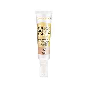 Dermacol Hyaluron Make-up & Serum 02 Nude 25 g