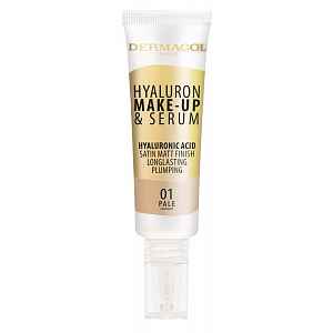 Dermacol Hyaluron Make-up & Serum 01 Pale 25 g