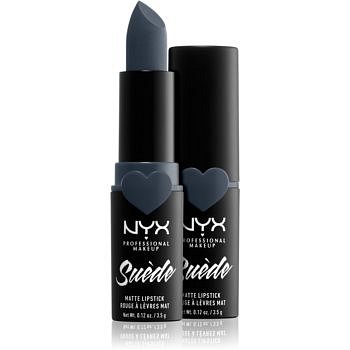 NYX Professional Makeup Suede Matte  Lipstick matná rtěnka odstín 21 Smudge me 3,5 g