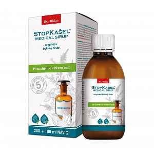 STOPKAŠEL Medical sirup Dr.Weiss 200+100ml NAVÍC