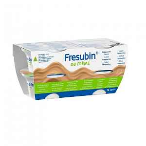 FRESUBIN DB CREME PŘÍCHUŤ CAPPUCCINO POR SOL 4X200G