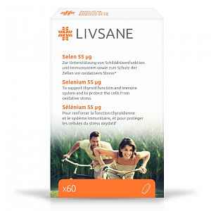 Livsane Selen 55mcg 60 Mini-tablet