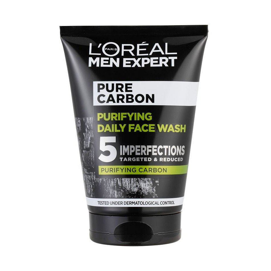 Loréal Paris Men Expert Pure Carbon čisticí gel s aktivním uhlím 100 ml