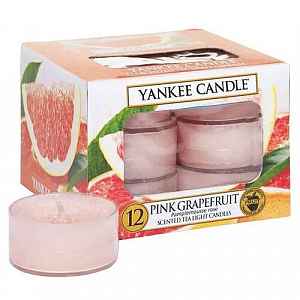 Yankee Candle Aromatické čajové svíčky Pink Grapefruit   12 x 9,8 g
