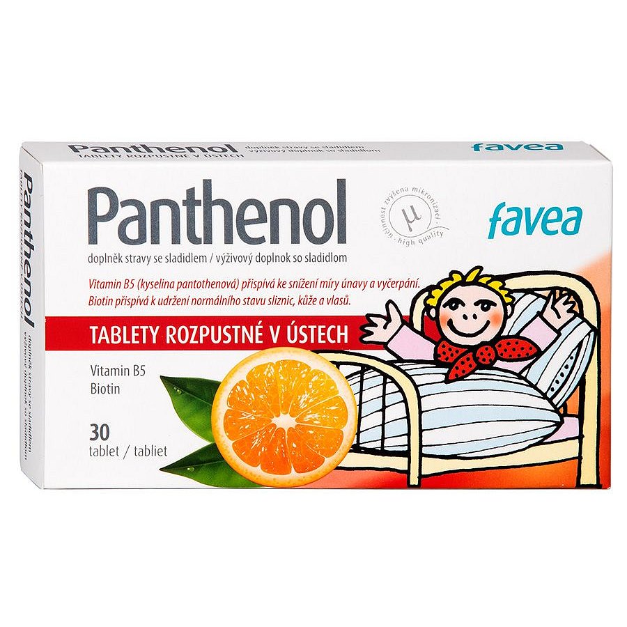 Favea Panthenol 30 tablet