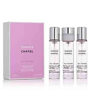 Chanel Chance Eau Tendre toaletní voda (3 x náplň) pro ženy 3x20 ml