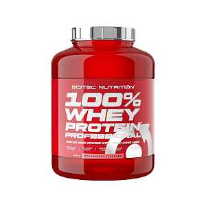 SciTec Nutrition 100% Whey Protein Professional jahoda 2350 g