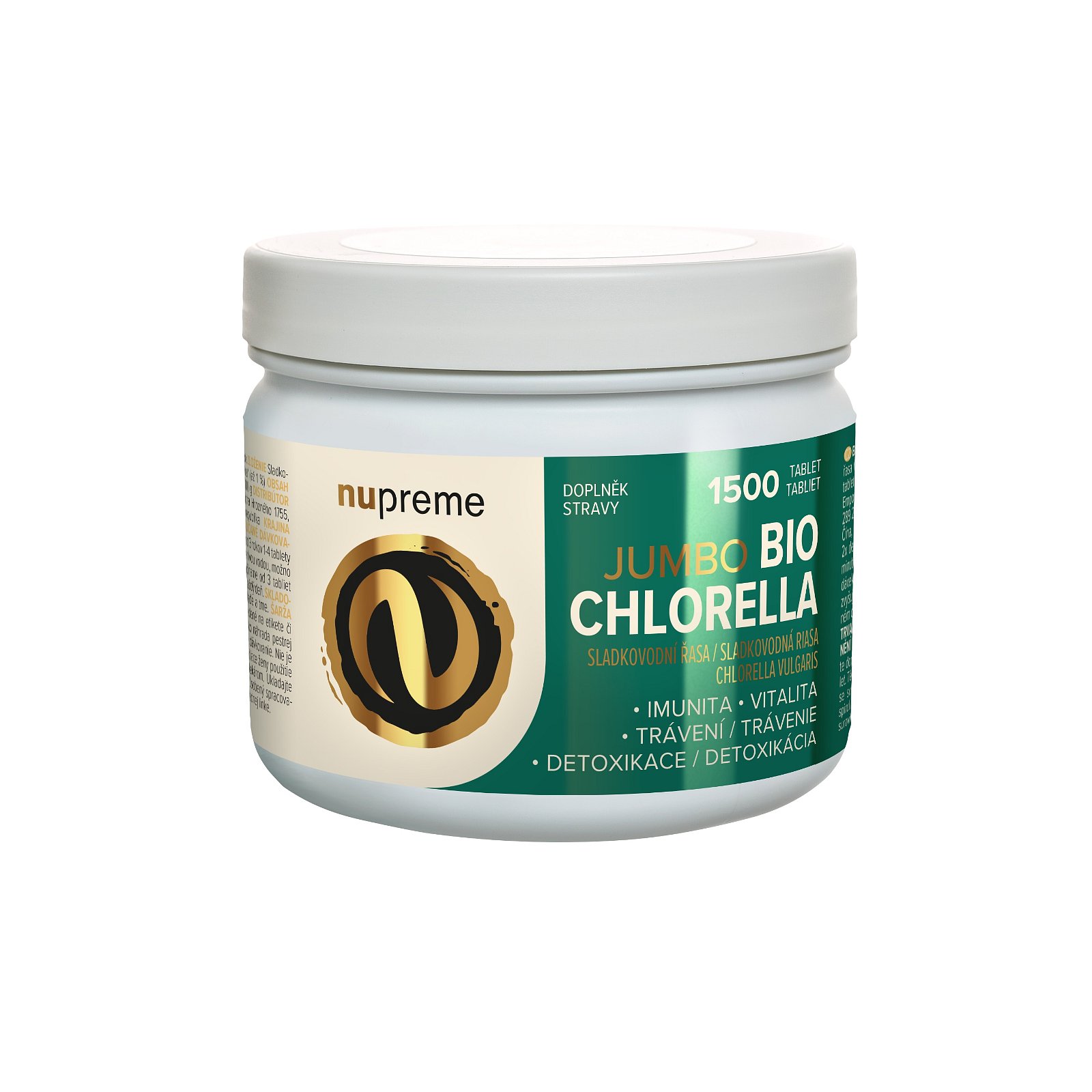 Nupreme BIO Chlorella JUMBO 1500 tablet