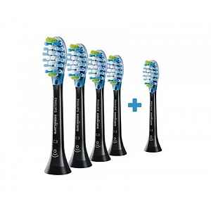 Philips Sonicare Premium Plaque Defence HX9045/33 náhradní hlavice 4+1 ks black