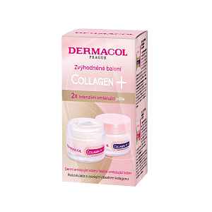 Dermacol Collagen+ Denní a noční omlazující krém duopack 50+50 ml