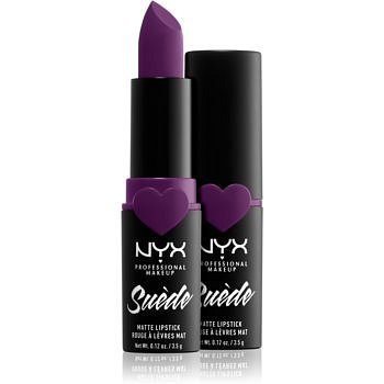 NYX Professional Makeup Suede Matte  Lipstick matná rtěnka odstín 17 STFU 3,5 g