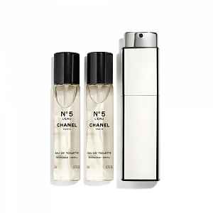 CHANEL N°5 l'eau Eau de toilette twist and spray  - 3X20ML 3 ml