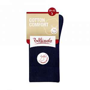 Bellinda Cotton Comfort vel. 39/42 dámské klasické ponožky 1 pár modré