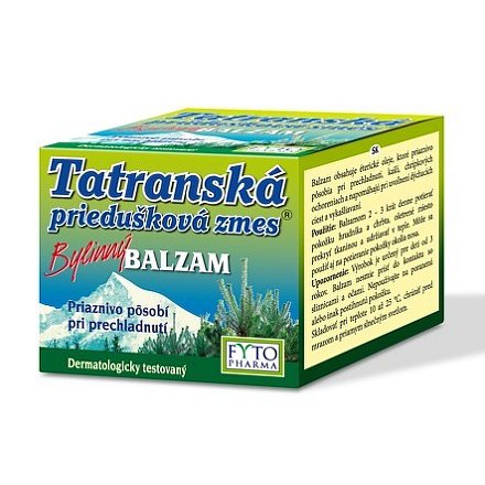 Tatranská průdušková směs balzám 40 g