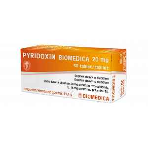 Pyridoxin Biomedica 20mg tbl.30