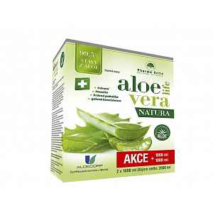 Aloeveralife Natura 2x1000ml + Cbd Balzám 100ml