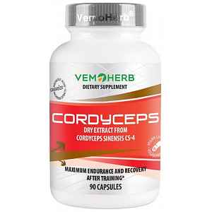 VemoHerb Cordyceps CS-4 90 kapslí