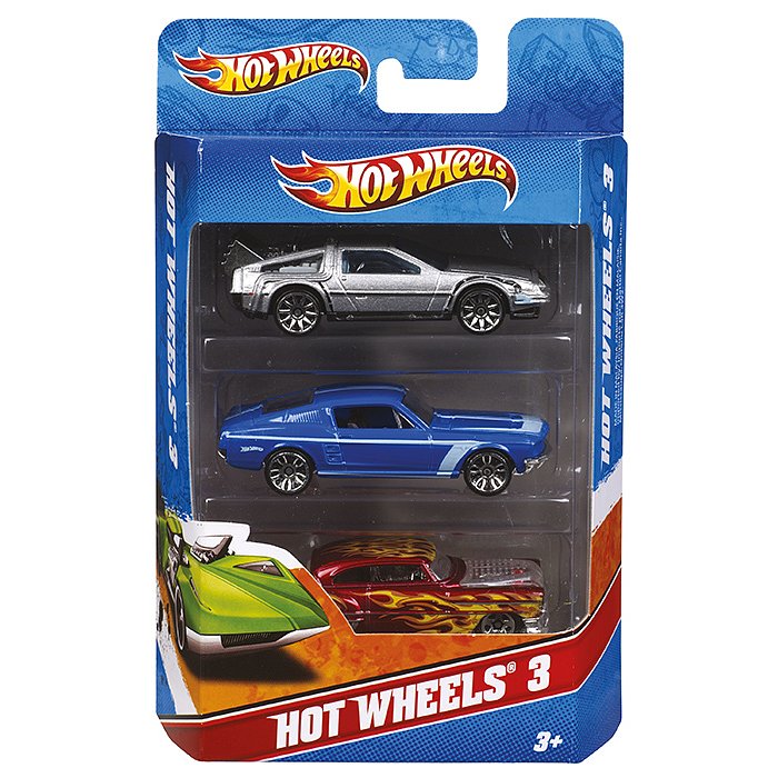 Hot Wheels Autíčka sada 3ks