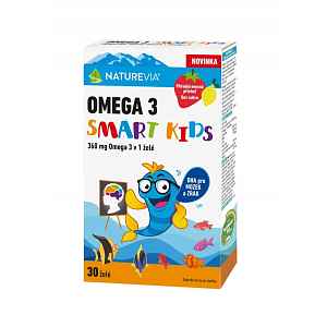 Naturevia Omega 3 Smart Kids 30 želé