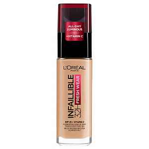 L´Oréal Paris Infaillible Fresh Wear dlouhotrvající tekutý make-up 200 Golden Sand 30ml