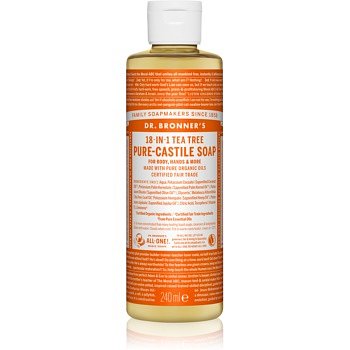 Dr. Bronner’s Tea Tree tekuté univerzální mýdlo  240 ml